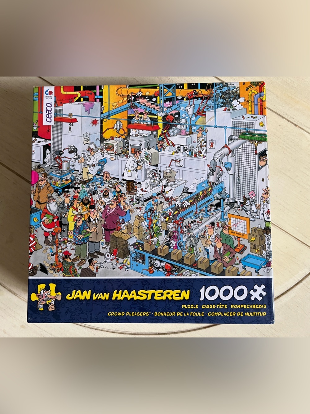 Crowd Pleasers 1000-Piece Puzzle - Colorful